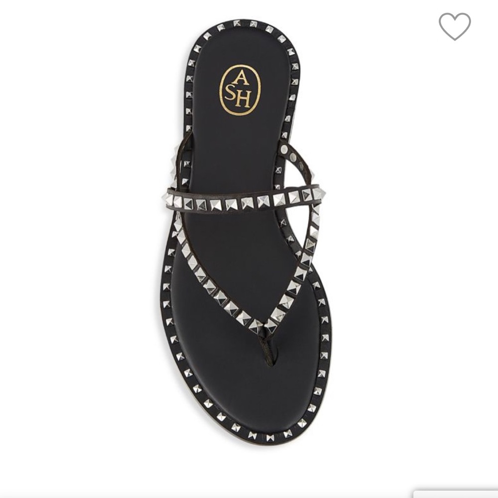 ASH studded sandals Sz 10